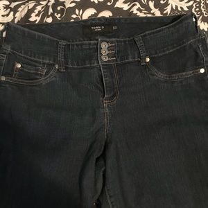Torrid skinny, ankle length jeans